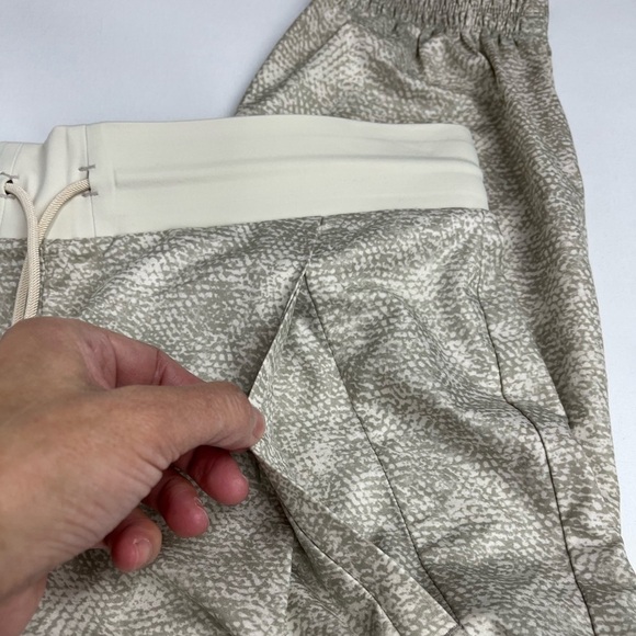 Athleta venture printed pant jogger drawstring pants size 6 - Picture 8 of 14